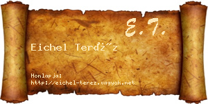 Eichel Teréz névjegykártya